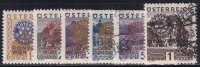 Österreich 1931 Mi.-Nr. 518-523 - gestempelt Befund...