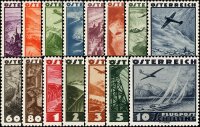 Österreich 1935 Mi.-Nr. 598-612 - postfrisch...