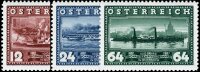 Österreich 1937 Mi.-Nr. 639-641 - postfrisch