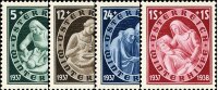 Österreich 1937 Mi.-Nr. 642-645 - postfrisch