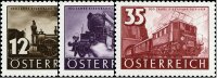 Österreich 1937 Mi.-Nr. 646-648 - postfrisch