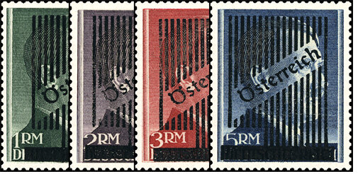 Österreich 1945 Mi.-Nr. V a-d -  postfrisch