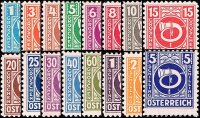 Österreich 1945 Mi.-Nr. 721-737 -  postfrisch