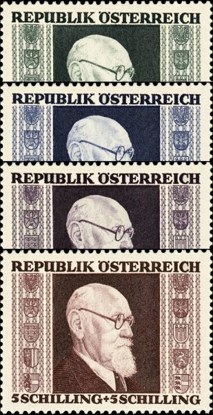 Österreich 1946 Mi.-Nr. 772-775 A - postfrisch