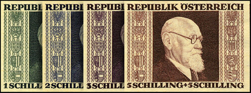 Österreich 1946 Mi.-Nr. 772-775 B -  postfrisch