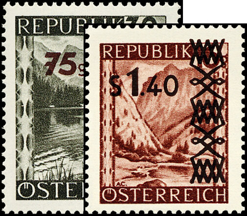 Österreich 1947 Mi.-Nr. 835-836 -  postfrisch