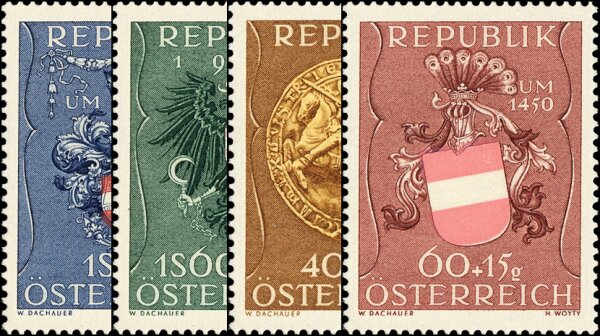 Österreich 1949 Mi.-Nr. 937-940 -  postfrisch