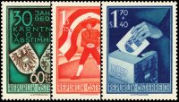 Österreich 1950 Mi.-Nr. 952-954 -  postfrisch