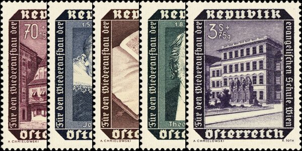 Österreich 1953 Mi.-Nr. 989-993 - postfrisch