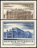 Österreich 1955 Mi.-Nr. 1020-1021 - postfrisch