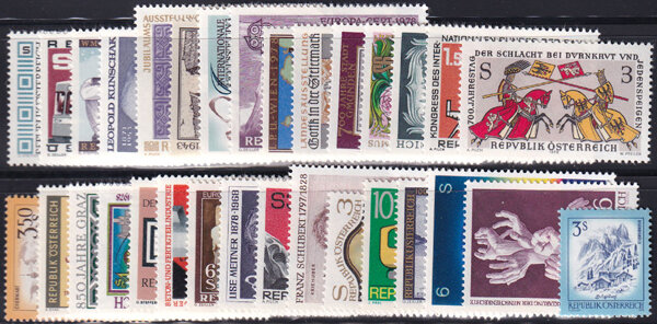 Österreich Jahrgang 1978 - postfrisch