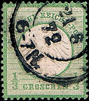 Deutsches Reich 1872 Mi.-Nr. 2 - gestempelt