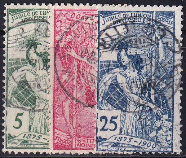 Schweiz 1900 Mi.-Nr. 71-73 - gestempelt