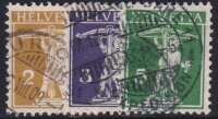Schweiz 1909 Mi.-Nr. 111-113 - gestempelt