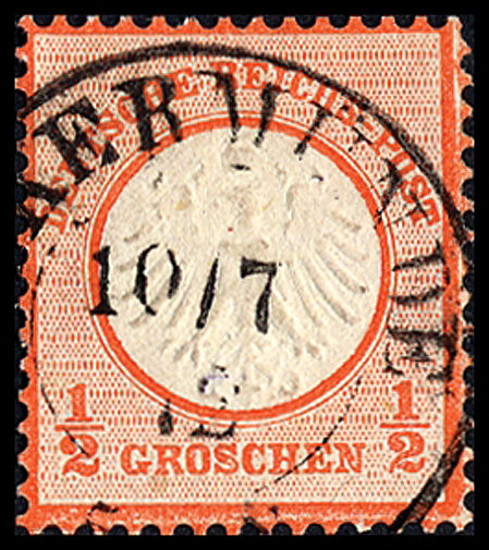 Deutsches Reich 1872 Mi.-Nr. 3 - gestempelt