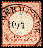 Deutsches Reich 1872 Mi.-Nr. 3 - gestempelt