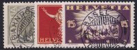 Schweiz 1919 Mi.-Nr. 146-148 - gestempelt