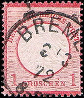 Deutsches Reich 1872 Mi.-Nr. 4 - gestempelt