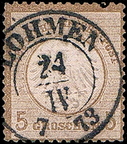 Deutsches Reich 1872 Mi.-Nr. 6 - gestempelt
