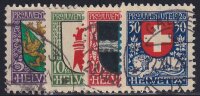 Schweiz 1926 Mi.-Nr. 218-221 - gestempelt