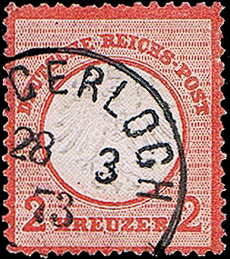 Deutsches Reich 1872 Mi.-Nr. 8 - gestempelt