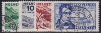 Schweiz 1931 Mi.-Nr. 246-249 - gestempelt