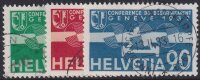 Schweiz 1932 Mi.-Nr. 256-258 - gestempelt