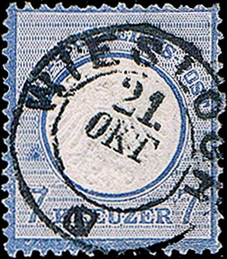 Deutsches Reich 1872 Mi.-Nr.10 - gestempelt