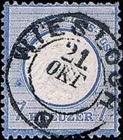 Deutsches Reich 1872 Mi.-Nr.10 - gestempelt