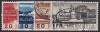Schweiz 1938 Mi.-Nr. 321-324 - gestempelt