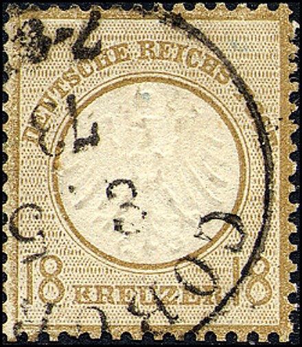 Deutsches Reich 1872 Mi.-Nr.11 - gestempelt