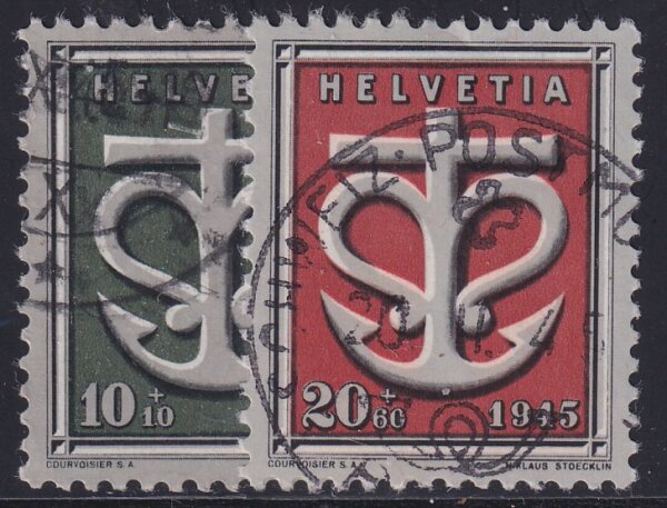 Schweiz 1945 Mi.-Nr. 443-444 - gestempelt