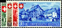 Schweiz 1945 Mi.-Nr. 460-463 - postfrisch