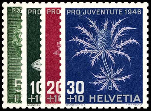 Schweiz 1946 Mi.-Nr. 475-478 - postfrisch