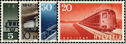 Schweiz 1947 Mi.-Nr. 484-487 - postfrisch