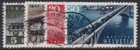 Schweiz 1947 Mi.-Nr. 484-487 - gestempelt