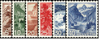 Schweiz 1948 Mi.-Nr. 500-505 - postfrisch