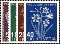 Schweiz 1948 Mi.-Nr. 514-517 - postfrisch