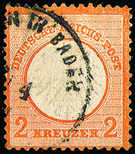 Deutsches Reich 1872 Mi.-Nr.15 - gestempelt