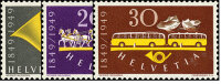 Schweiz 1949 Mi.-Nr. 519-521 - postfrisch