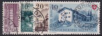 Schweiz 1949 Mi.-Nr. 525-528 - gestempelt