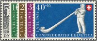 Schweiz 1951 Mi.-Nr. 555-559 - postfrisch