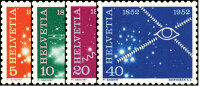 Schweiz 1952 Mi.-Nr. 566-569 - postfrisch