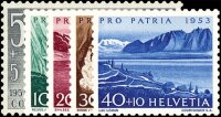 Schweiz 1953 Mi.-Nr. 580-584 - postfrisch