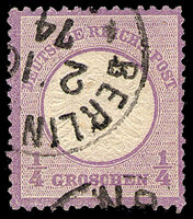 Deutsches Reich 1872 Mi.-Nr.16 - gestempelt