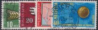 Schweiz 1954 Mi.-Nr. 593-596 - gestempelt