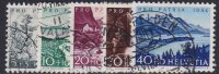 Schweiz 1954 Mi.-Nr. 597-601 - gestempelt
