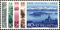 Schweiz 1955 Mi.-Nr. 613-617 - postfrisch