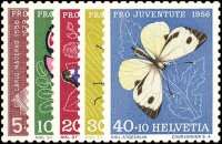 Schweiz 1956 Mi.-Nr. 632-636 - postfrisch