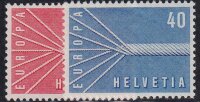 Schweiz 1957 Mi.-Nr 646-647 - postfrisch